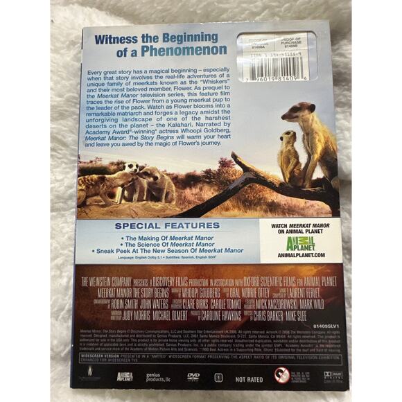 Meerkat Manor 3 DVD set, The story begins, Season two & 3 .Brand new sealed NWT - Picture 3 of 10